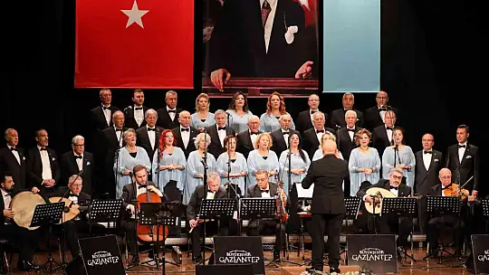Gaziantep'e 70'inci yıl özel konseri