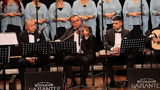 Gaziantep'e 70'inci yıl özel konseri