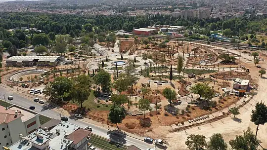 Gaziantep Festival Park'ın yapımında sona yaklaşılıyor