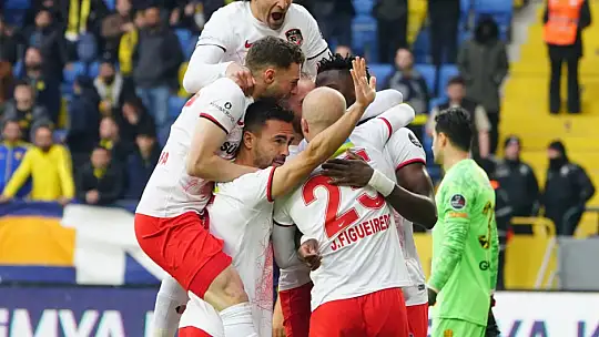 Gaziantep FK, 9 maçlık hasrete son verdi