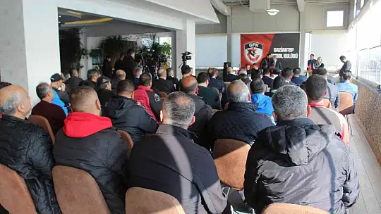 Gaziantep FK'da Cevdet Akınal yeniden başkan seçildi, önemli açıklamalarda bulundu
