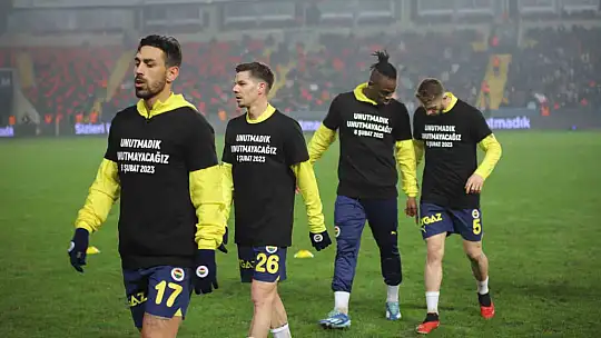Gaziantep FK-Fenerbahçe maçında duygusal anlar