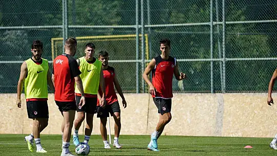 Gaziantep FK, yeni sezon çalışmalarının ilk etabını tesislerinde tamamladı