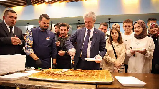 Gaziantep'in kalbinde lezzet festivali düzenlendi