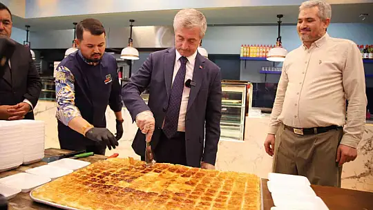 Gaziantep'in kalbinde lezzet festivali düzenlendi