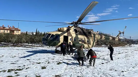 Gaziantep'in köylerine yardımlar hız kesmeden devam ediyor