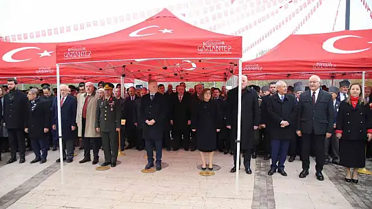 Gaziantep'in Kurtuluşunun 101. yıl dönümü kutlandı