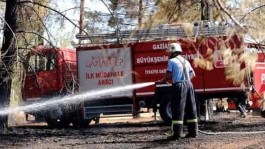 Gaziantep itfaiyesi 24 saat görev başında