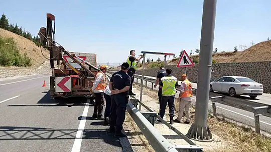 Gaziantep Jandarma çakarlı tepe lambası ile kazaları azaltmayı hedefliyor