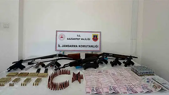 Gaziantep jandarmadan 2 ayda 823 şüpheliye gözaltı