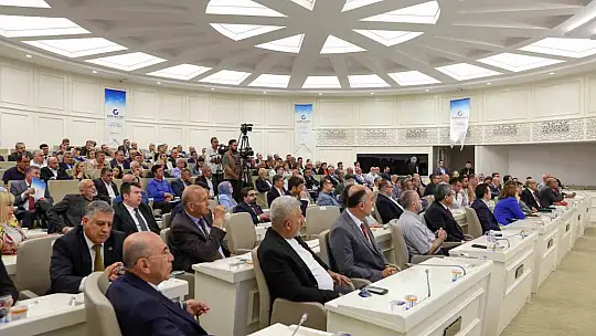 Gaziantep Kent Konseyi'nin 6'ncı seçimli genel kurul toplantısı yapıldı