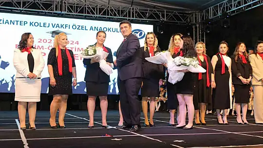 Gaziantep Kolej Vakfı Anaokulu'nda coşkulu kep töreni