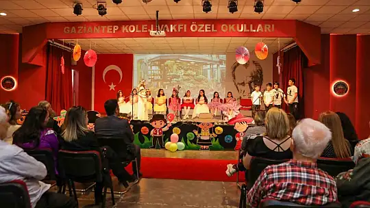 Gaziantep Kolej Vakfı'nda 23 Nisan coşkusu