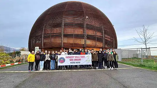 Gaziantep Kolej Vakfı öğrencileri yurtdışı Bilim ve Kültür gezisinde