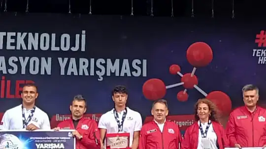 Gaziantep Kolej Vakfı Teknofest Türkiye ikincisi