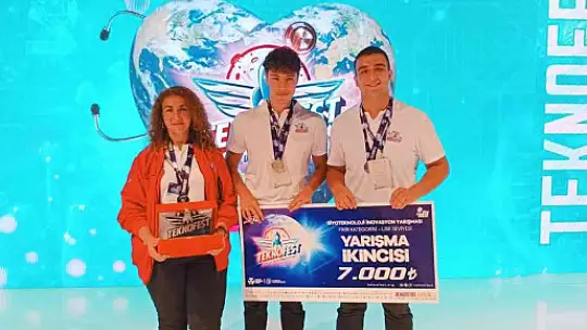 Gaziantep Kolej Vakfı Teknofest Türkiye ikincisi