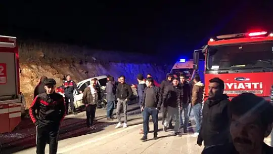 Gaziantep-Nizip yolunda feci kaza: 1 ölü, 6 yaralı