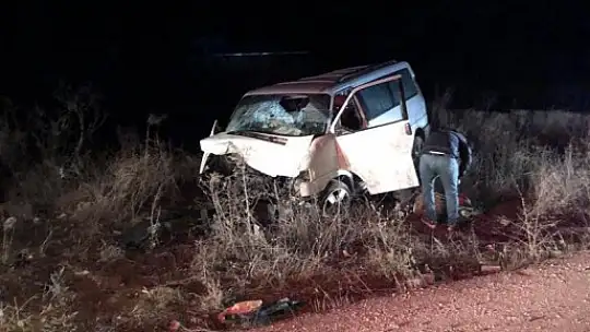 Gaziantep-Nizip yolunda feci kaza: 1 ölü, 6 yaralı