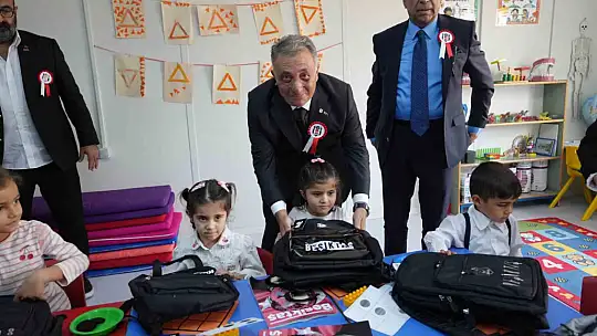 Gaziantep Oğuzeli Beşiktaş İlkokulu'nun açılış töreni yapıldı