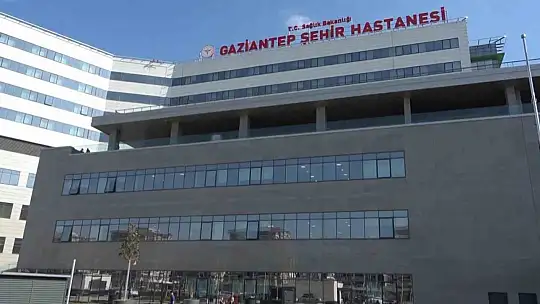 Gaziantep Şehir Hastanesi'nde 7,5 ayda 1 milyon 100 bin hastaya sağlık hizmeti