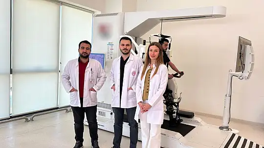 Gaziantep Şehir Hastanesi'ndeki yürüme robotu hastalara umut oluyor