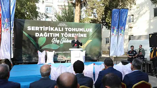 Gaziantep tarımsal destekleri sürüyor