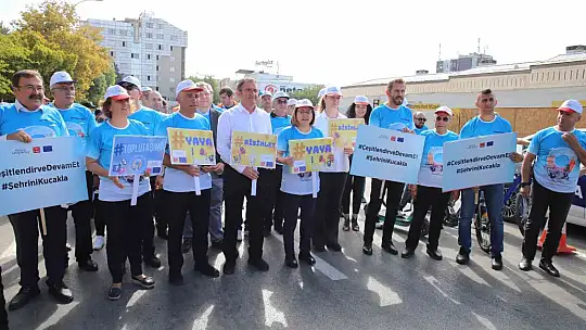 Gaziantep'te 'Arabasız Gün'' etkinliği