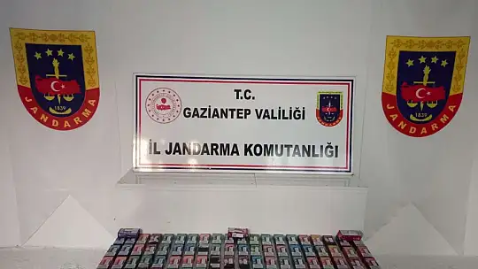 Gaziantep'te 1 milyon lira değerinde kaçak malzeme ele geçirildi