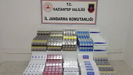 Gaziantep'te 10 bin paket gümrük kaçağı sigara ele geçirildi