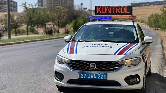 Gaziantep'te 100 araç sürücüsüne 199 bin TL radar cezası