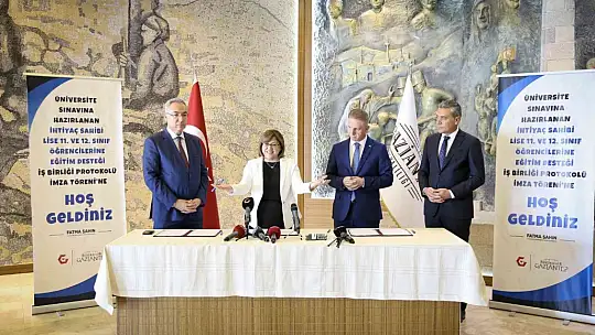 Gaziantep'te 11 ve 12'nci sınıf öğrencilerine bin 200 TL maddi destek