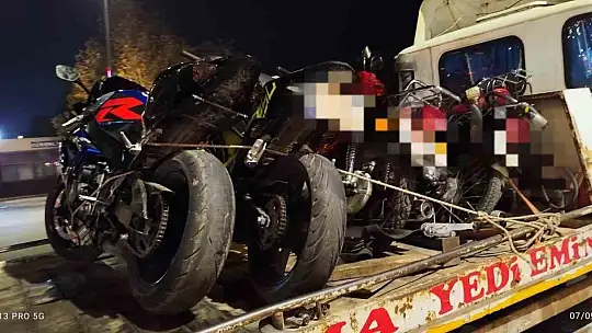 Gaziantep'te 128 motosiklet sürücüsüne 609 bin TL ceza