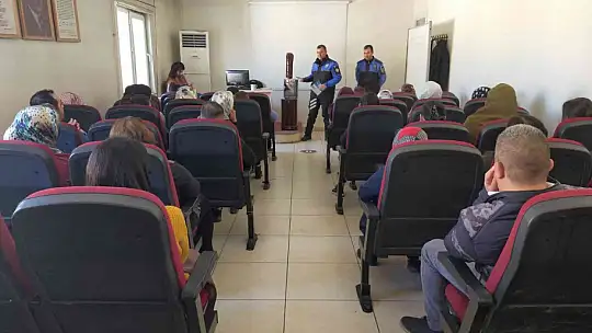 Gaziantep'te 13 bin 603 vatandaş suç ve suçlulara karşı bilgilendirildi