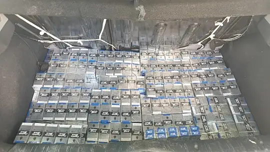Gaziantep'te 2 bin 500 paket kaçak sigara yakalandı