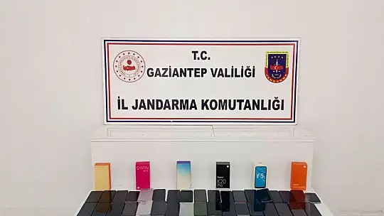 Gaziantep'te 2 milyon lira değerinde kaçak telefon ele geçirildi