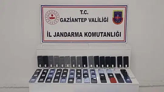 Gaziantep'te 2 milyon TL değerinde kaçak telefon ele geçirildi