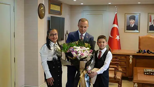 Gaziantep'te 23 Nisan Ulusal Egemenlik ve Çocuk Bayramı coşkuyla kutlandı