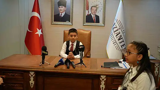 Gaziantep'te 23 Nisan Ulusal Egemenlik ve Çocuk Bayramı coşkuyla kutlandı