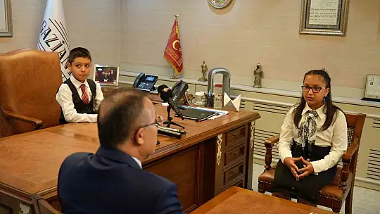 Gaziantep'te 23 Nisan Ulusal Egemenlik ve Çocuk Bayramı coşkuyla kutlandı