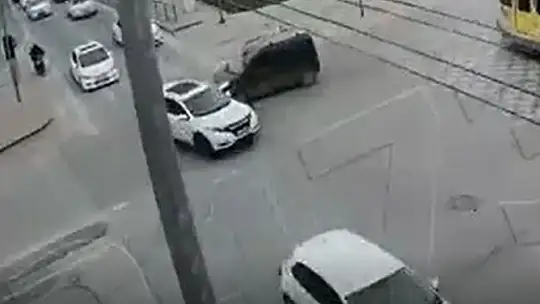 Gaziantep'te 24 trafik kazası kameralara yansıdı