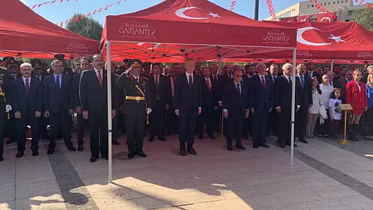Gaziantep'te 29 Ekim coşkusu