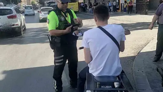 Gaziantep'te 29 motosiklet trafikten men edildi