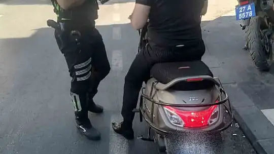 Gaziantep'te 29 motosiklet trafikten men edildi