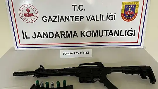 Gaziantep'te 35 adet ruhsatsız silah ele geçirildi