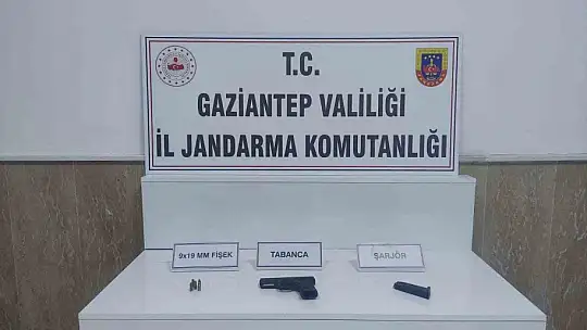 Gaziantep'te 35 adet ruhsatsız silah ele geçirildi