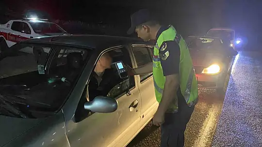 Gaziantep'te 35 sürücüye 225 bin TL alkol cezası
