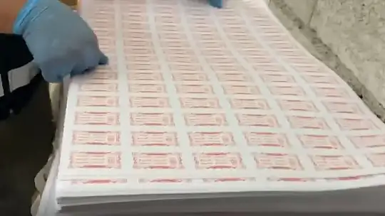 Gaziantep'te 398 bin adet kaçak sigara kağıdı ele geçirildi