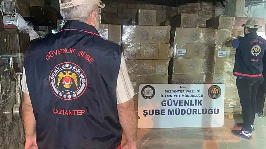 Gaziantep'te 4 milyon liralık taklit ürün ele geçirildi