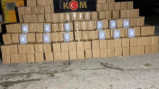 Gaziantep'te nakliyat şirketine yapılan şok baskın
