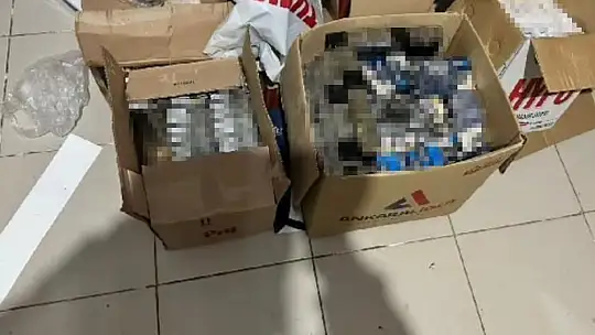 Gaziantep'te 41 bin TL değerinde kaçak sigara ele geçirildi: 1 gözaltı